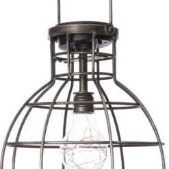 Intratuin LED Solar Hanglamp D 20 H 24,5 Cm Antiek Zilver