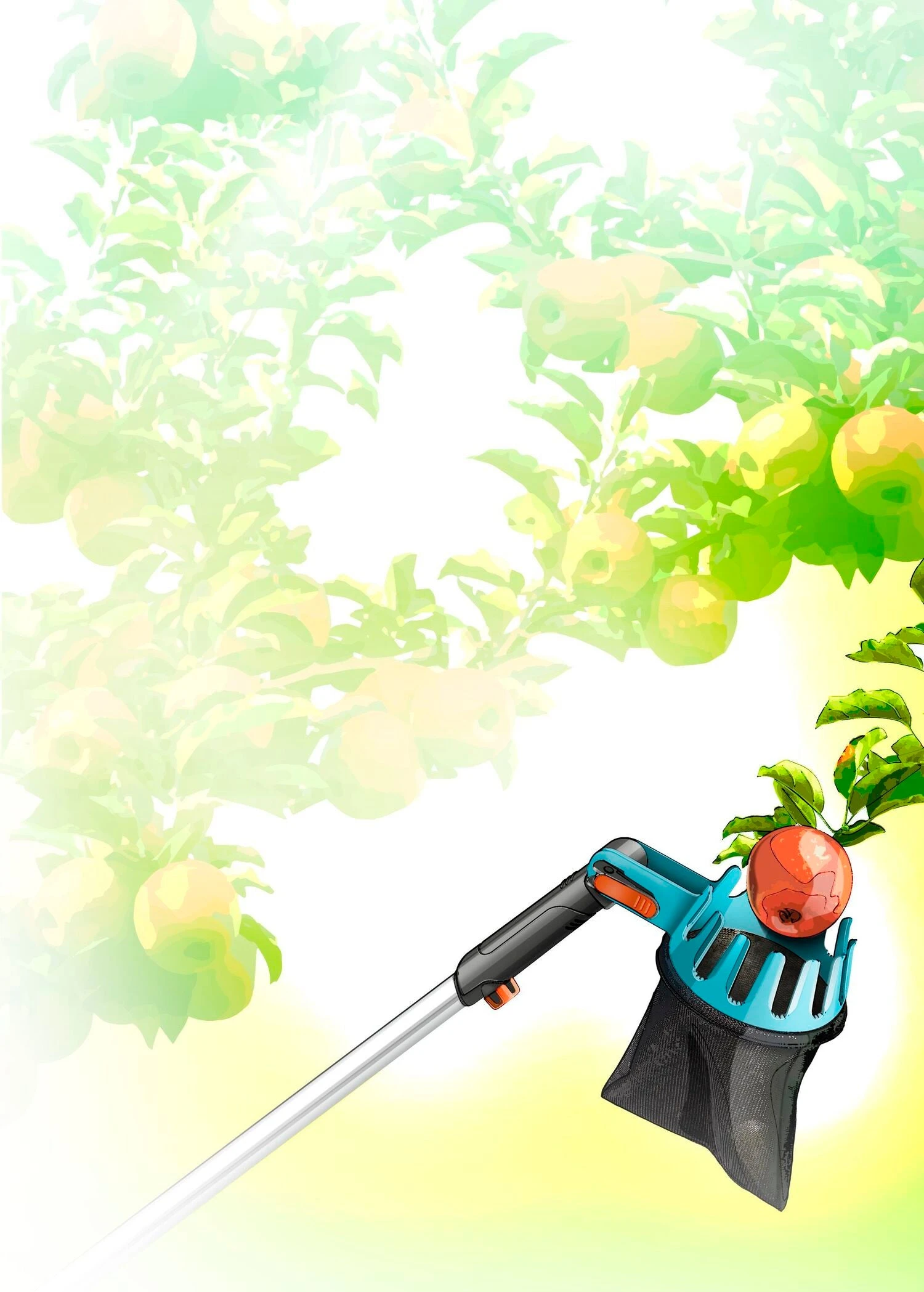 Gardena Combisystem Fruitplukker 49 X 17,5 X 7,3 Cm 6 Gardena Combisystem Fruitplukker 49 X 17,5 X 7,3 Cm - Afbeelding 4