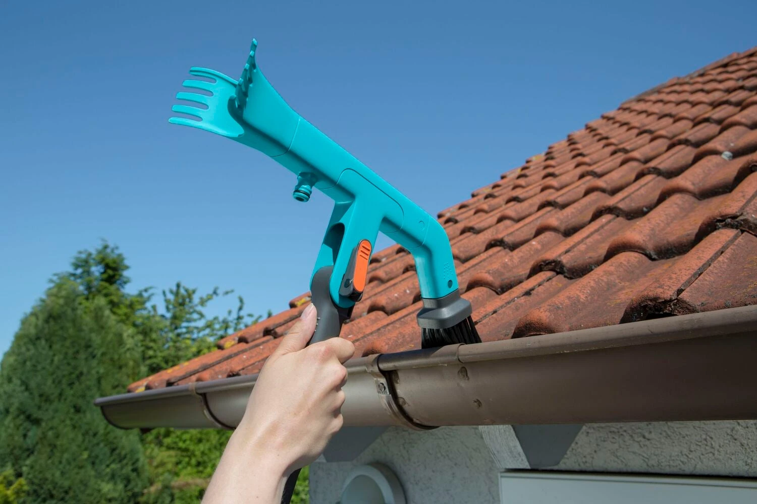 Gardena Combisystem Gootreiniger 52,8 X 18 X 10,2 Cm 4 Gardena Combisystem Gootreiniger 52,8 X 18 X 10,2 Cm - Afbeelding 2