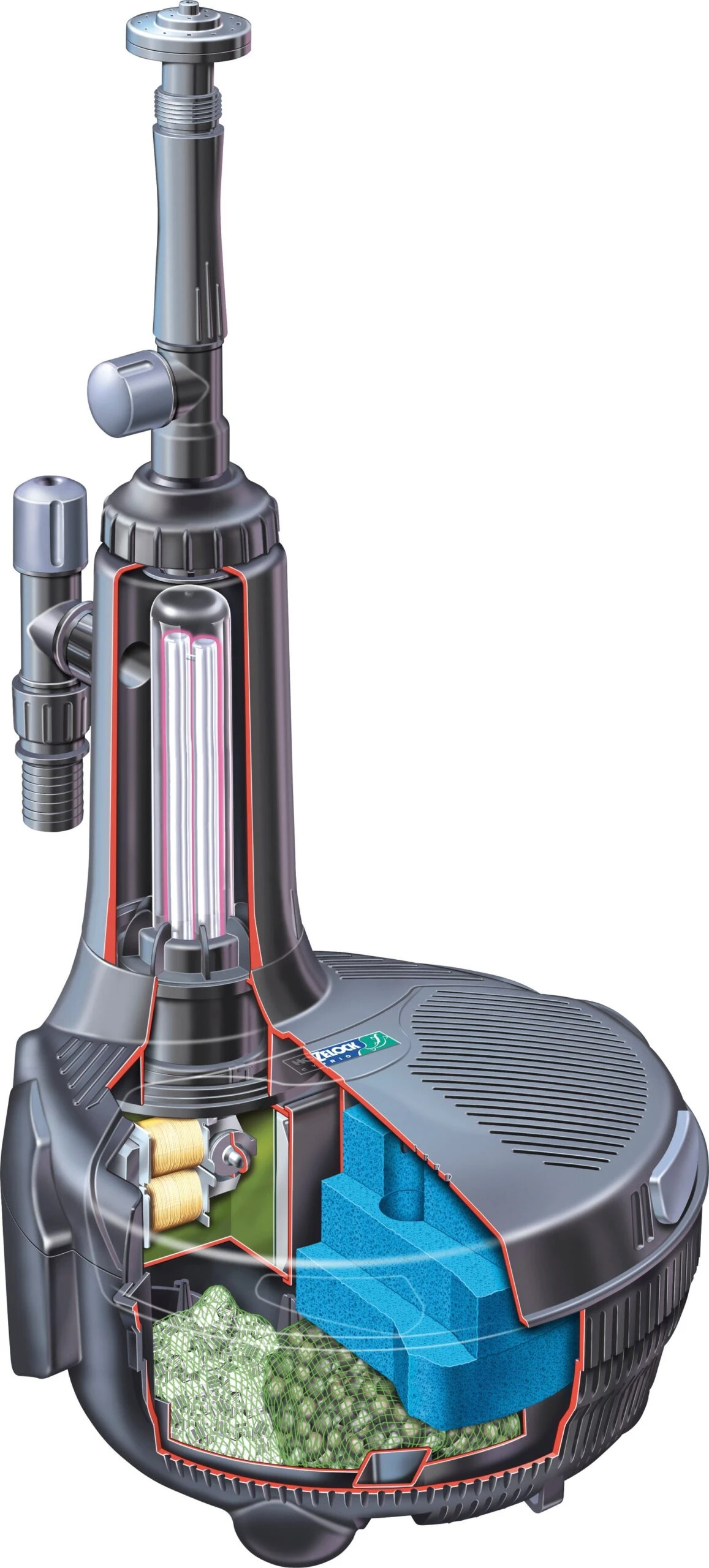 Hozelock Vijverfilter En Pomp EasyClear 9000 4 Hozelock Vijverfilter En Pomp EasyClear 9000 - Afbeelding 2