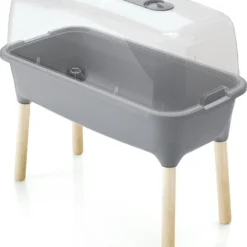 Intratuin Kweekbak Op Poten Grijs 77 X 38 X 79,5 Cm