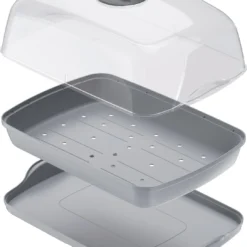 Intratuin Kweekbak Grijs 39,1 X 25,7 X 18,5 Cm -Goedkope Hof Liefde Winkel 5905197264356 3