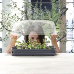 Intratuin Kweekbak Grijs 39,1 X 25,7 X 18,5 Cm -Goedkope Hof Liefde Winkel 5905197264356 6