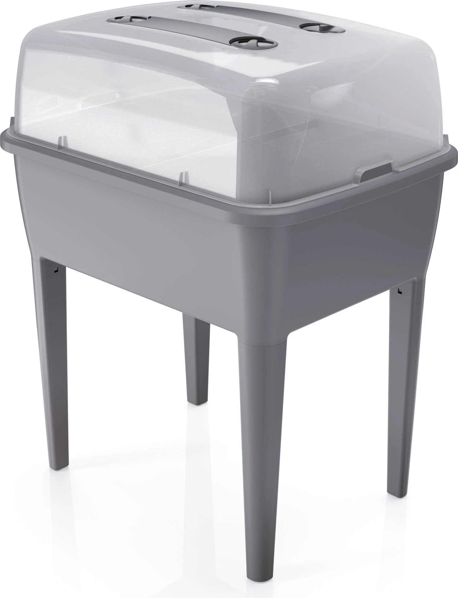 Intratuin Kweekbak Op Poten Grijs 77 X 58 X 96,3 Cm 3 Intratuin Kweekbak Op Poten Grijs 77 X 58 X 96,3 Cm