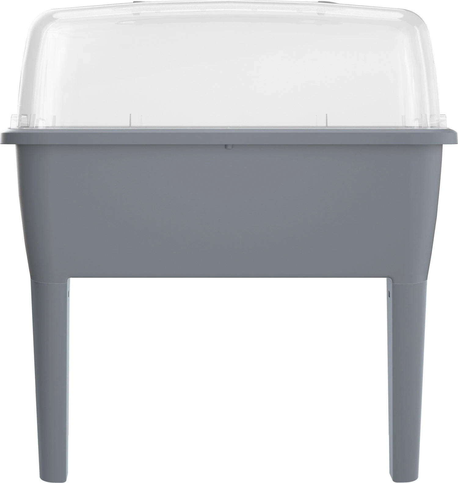 Intratuin Kweekbak Op Poten Grijs 77 X 58 X 96,3 Cm 4 Intratuin Kweekbak Op Poten Grijs 77 X 58 X 96,3 Cm - Afbeelding 2