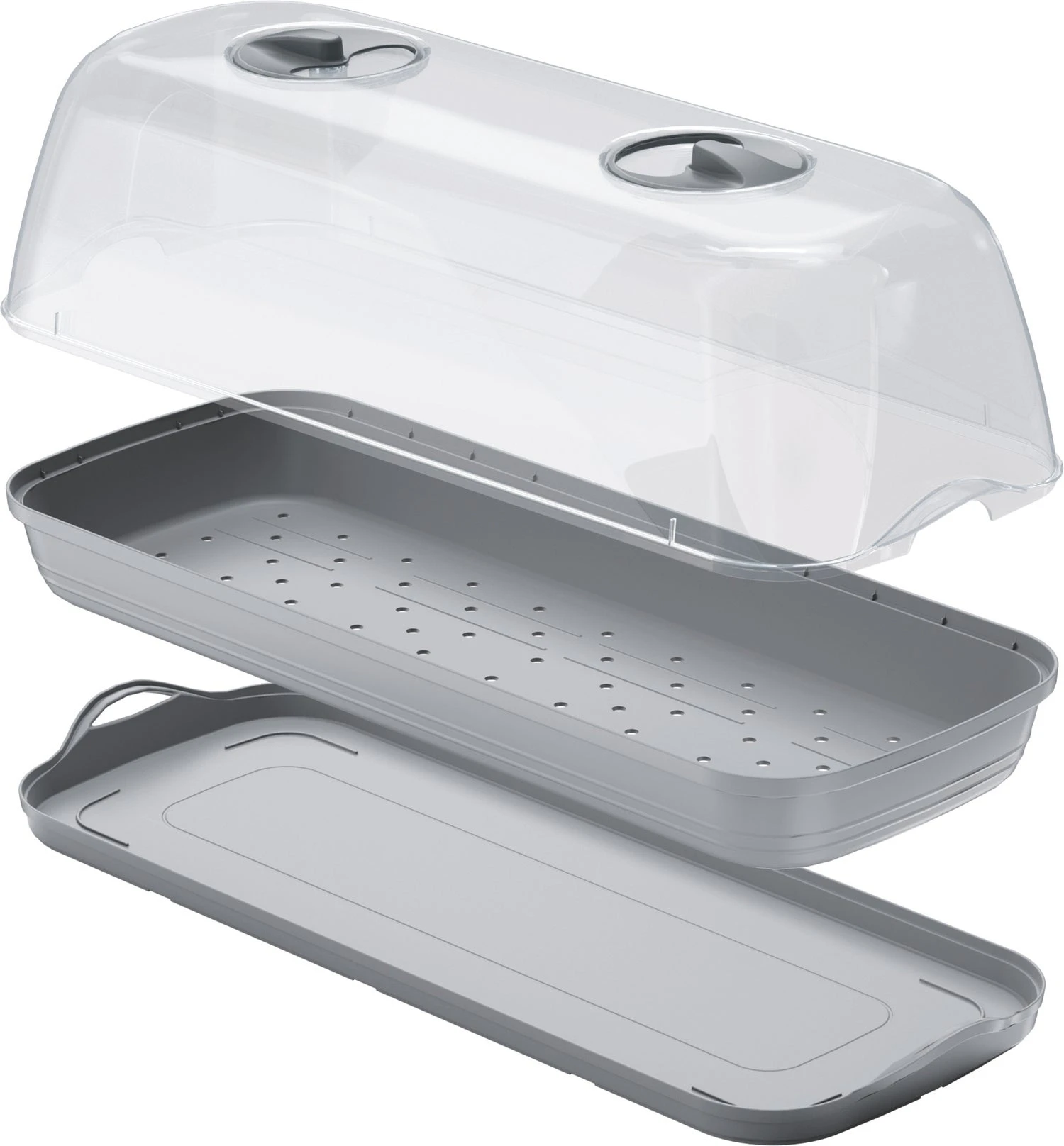 Intratuin Kweekbak Grijs 51,1 X 19,6 X 18,5 Cm 4 Intratuin Kweekbak Grijs 51,1 X 19,6 X 18,5 Cm - Afbeelding 2