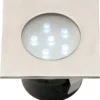 Garden Lights Inbouwspot Breva RVS 7 X 7 X 5,2 Cm -Goedkope Hof Liefde Winkel 5907658372815
