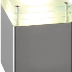 Garden Lights Sokkel Lilium Zilver 10 X 10 X 17 Cm