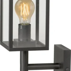 Garden Lights Wandlamp Celata Zwart 12 X 19 X 38 Cm