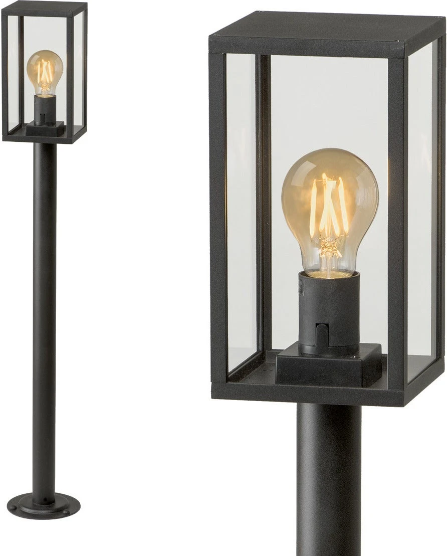 Garden Lights Sokkel Limosa Zwart 12 X 12 X 88 Cm 3 Garden Lights Sokkel Limosa Zwart 12 X 12 X 88 Cm