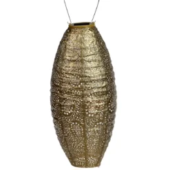 Lumiz Solar Lampion Goud D 20 H 45 Cm