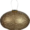 Lumiz Solar Lampion Goud D 40 H 27 Cm -Goedkope Hof Liefde Winkel 6013839529561 0