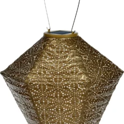 Lumiz Solar Lampion Goud D 28 H 28 Cm