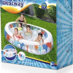 Bestway Kinderzwembad Elliptic Ovaal 229 X 152 X 51 Cm -Goedkope Hof Liefde Winkel 6942138951462 10