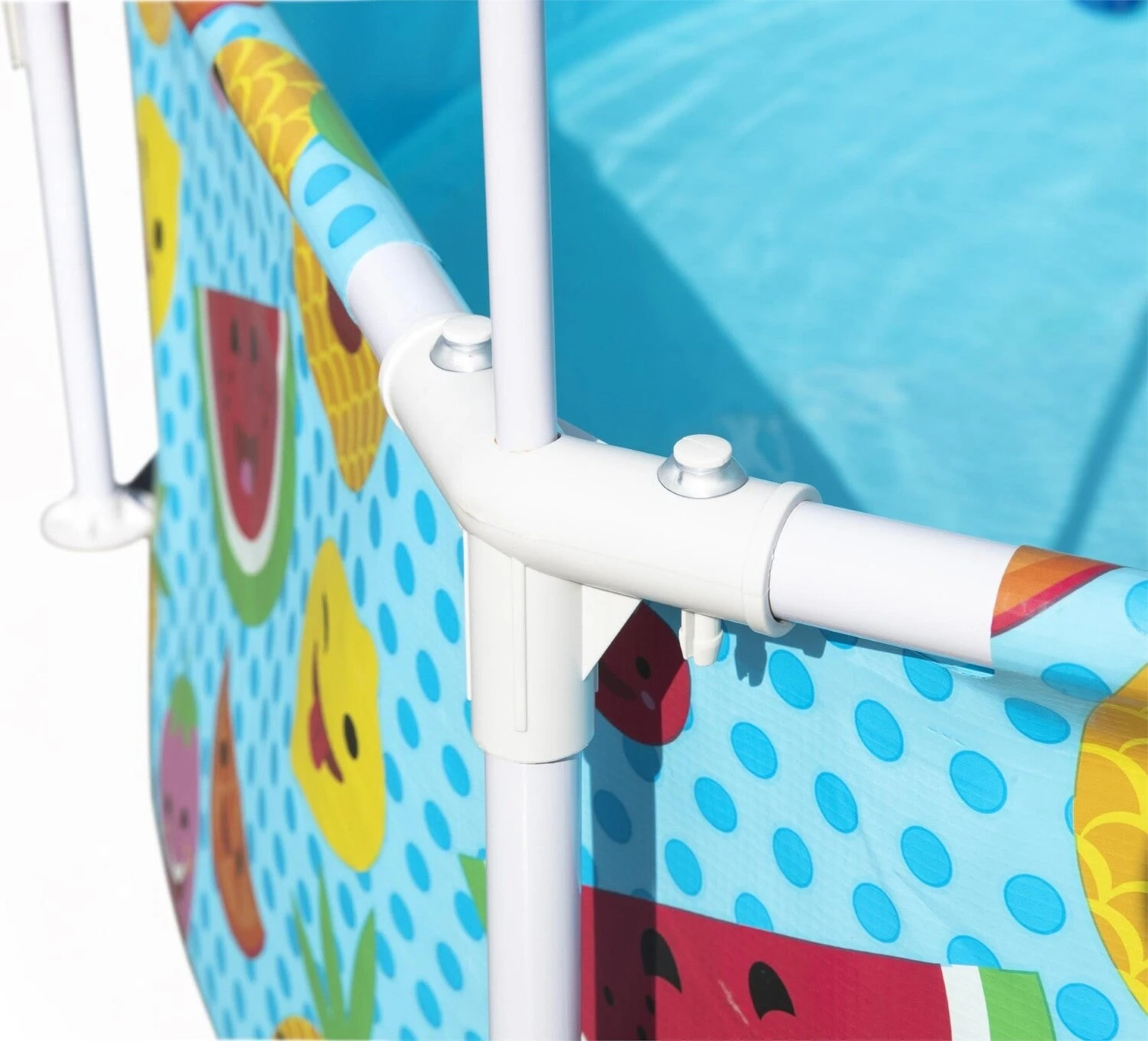 Bestway Kinderzwembad Frame Splash-in-shade Rond Blauw D 244 H 51 Cm 4 Bestway Kinderzwembad Frame Splash-in-shade Rond Blauw D 244 H 51 Cm - Afbeelding 2