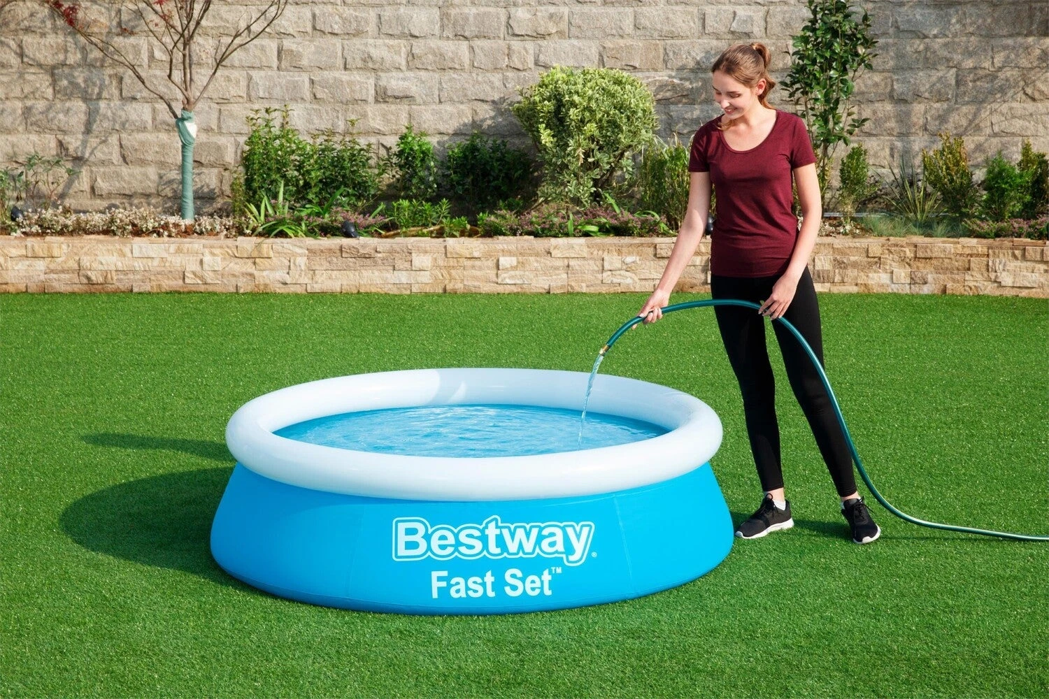 Bestway Opblaasbaar Zwembad Marin Rond Blauw D 183 H 51 Cm 6 Bestway Opblaasbaar Zwembad Marin Rond Blauw D 183 H 51 Cm - Afbeelding 4