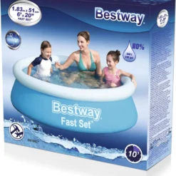 Bestway Opblaasbaar Zwembad Marin Rond Blauw D 183 H 51 Cm 13 Bestway Opblaasbaar Zwembad Marin Rond Blauw D 183 H 51 Cm -Goedkope Hof Liefde Winkel 6942138967630 6