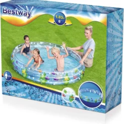 Bestway Kinderzwembad Zeeleven Rond D 183 H 33 Cm 2+ 7 Bestway Kinderzwembad Zeeleven Rond D 183 H 33 Cm 2+ -Goedkope Hof Liefde Winkel 6942138968002 5