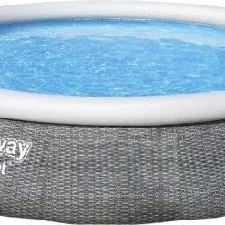 Bestway Opblaasbaar Zwembad Marin Rond Zwart D 396 H 84 Cm