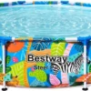 Bestway Kinderzwembad Steel Pro Rond Jungle D 305 H 66 Cm 2 Bestway Kinderzwembad Steel Pro Rond Jungle D 305 H 66 Cm -Goedkope Hof Liefde Winkel 6942138972177