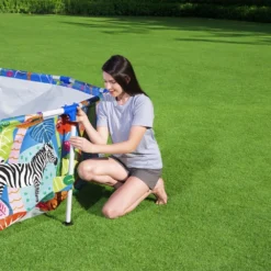 Bestway Kinderzwembad Steel Pro Rond Jungle D 305 H 66 Cm -Goedkope Hof Liefde Winkel 6942138972177 3