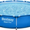 Bestway Frame Zwembad Steel Pro Inclusief Filterpomp Blauw D 305 H 76 Cm -Goedkope Hof Liefde Winkel 6942138972443 0
