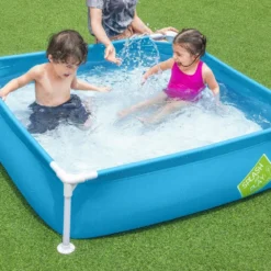 Bestway Kinderzwembad Vierkant Blauw 122 X 122 X 30,5 Cm 2+ 12 Bestway Kinderzwembad Vierkant Blauw 122 X 122 X 30,5 Cm 2+ -Goedkope Hof Liefde Winkel 6942138974973 5