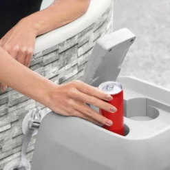 Bestway Opblaasbare Jacuzzi Lay-Z-Spa Vancouver Plus Rond Grijs D 155 H 60 Cm 28 Bestway Opblaasbare Jacuzzi Lay-Z-Spa Vancouver Plus Rond Grijs D 155 H 60 Cm -Goedkope Hof Liefde Winkel 6942138978896 12