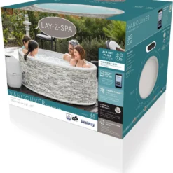 Bestway Opblaasbare Jacuzzi Lay-Z-Spa Vancouver Plus Rond Grijs D 155 H 60 Cm 31 Bestway Opblaasbare Jacuzzi Lay-Z-Spa Vancouver Plus Rond Grijs D 155 H 60 Cm -Goedkope Hof Liefde Winkel 6942138978896 15