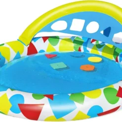 Bestway Kinderzwembad Ovaal Splash & Learn 120 X 117 X 46 Cm 1+
