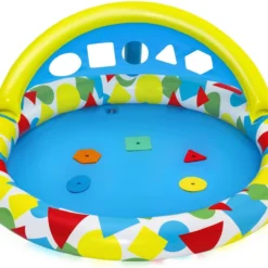 Bestway Kinderzwembad Ovaal Splash & Learn 120 X 117 X 46 Cm 1+ -Goedkope Hof Liefde Winkel 6942138983906 3 1