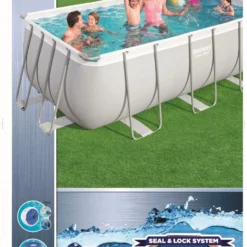 Bestway Frame Zwembad Power Steel Rechthoek 412 X 201 X 122 Cm 20 Bestway Frame Zwembad Power Steel Rechthoek 412 X 201 X 122 Cm -Goedkope Hof Liefde Winkel 6942138986464 12