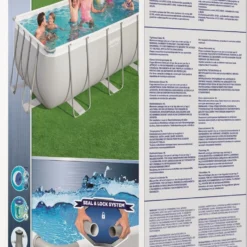 Bestway Frame Zwembad Power Steel Rechthoek 412 X 201 X 122 Cm 21 Bestway Frame Zwembad Power Steel Rechthoek 412 X 201 X 122 Cm -Goedkope Hof Liefde Winkel 6942138986464 50