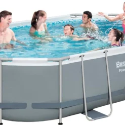 Bestway Frame Zwembad Power Steel Ovaal 488 X 305 X 107 Cm -Goedkope Hof Liefde Winkel 6942138987126 8