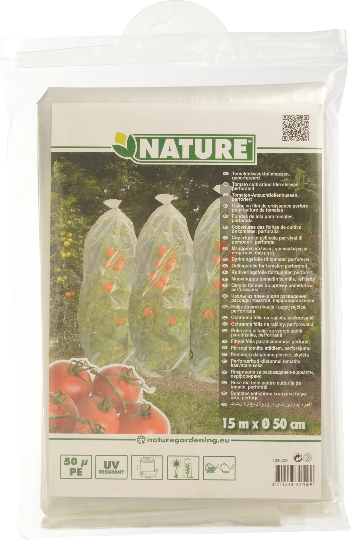 Nature Tomatenhoezen D 50 Cm X 15 M Transparant 5 Nature Tomatenhoezen D 50 Cm X 15 M Transparant - Afbeelding 3