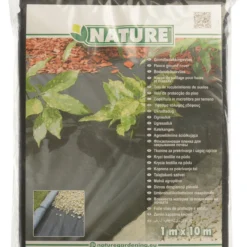 Nature Grondbedekkingsvlies 1 X 10m 50 G/m² Zwart -Goedkope Hof Liefde Winkel 8711338302286 2