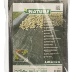 Nature Worteldoek 4,2x5m Zwart -Goedkope Hof Liefde Winkel 8711338303030 4