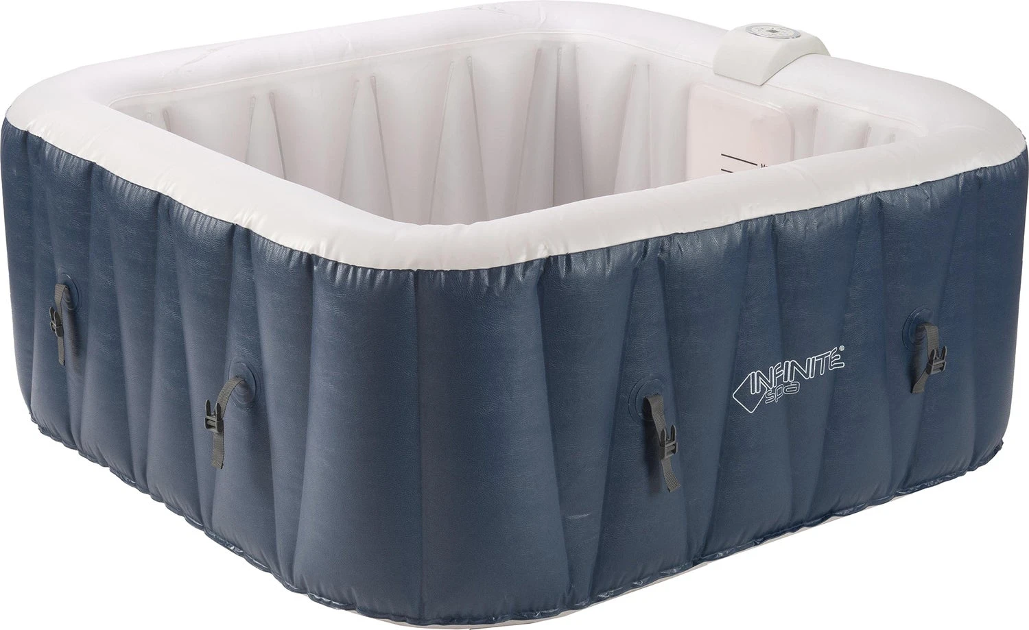 Infinite Spa Opblaasbare Jacuzzi Champion Vierkant Blauw 185 X 185 X 65 Cm 3 Infinite Spa Opblaasbare Jacuzzi Champion Vierkant Blauw 185 X 185 X 65 Cm