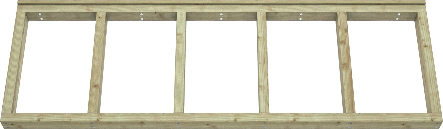 Tuinhek Donau Grenen 180 X 60 Cm 7 Tuinhek Donau Grenen 180 X 60 Cm - Afbeelding 5