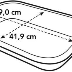 Elho Green Basics Tuintray Living Black