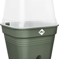 Elho Allin1 Kweekbak Groen / Transparant19,5 X 19,5 X 28,4 Cm