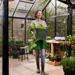 Elho Allin1 Kweekbak Groen / Transparant19,5 X 19,5 X 28,4 Cm 9 Elho Allin1 Kweekbak Groen / Transparant19,5 X 19,5 X 28,4 Cm -Goedkope Hof Liefde Winkel 8711904515355 3