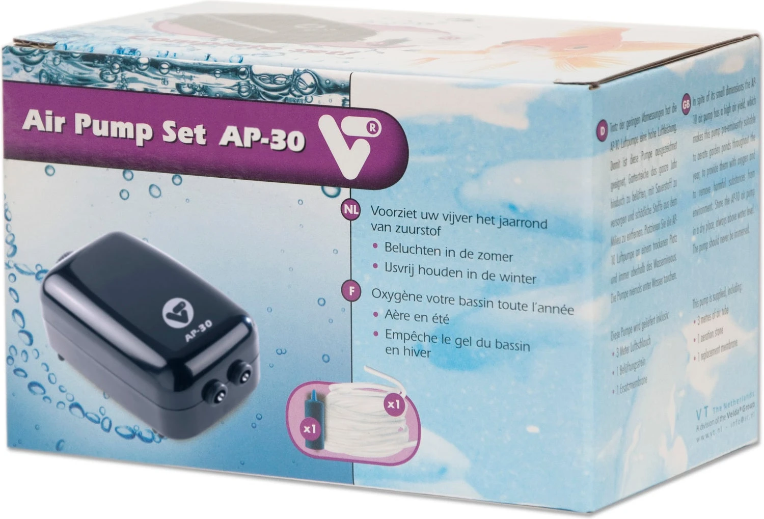 VT Luchtpomp Set AP-30 3 VT Luchtpomp Set AP-30