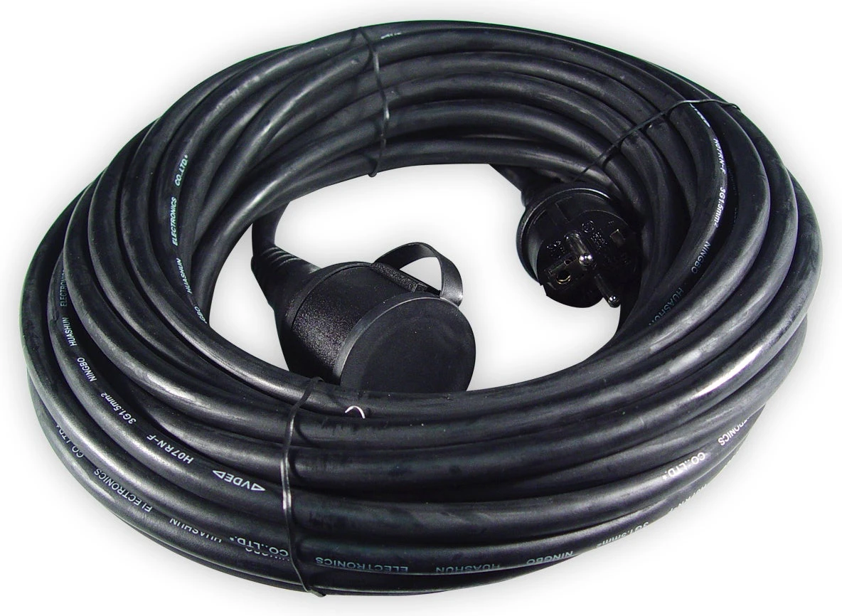 Calex Verlengsnoer IP44 Neopreen 20 M 3 Calex Verlengsnoer IP44 Neopreen 20 M