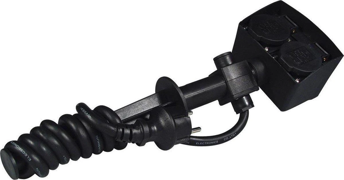 Calex Tuinspies 2 Voudig Zwart 1,4 M 3 Calex Tuinspies 2 Voudig Zwart 1,4 M