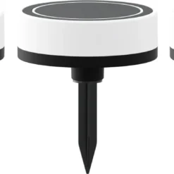 Calex Smart Inbouwspot Grondpots Zwart D 12 H 10,3 Cm 3 Stuks