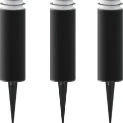 Calex Smart Staande Buitenlamp Gardenpost Zwart D 7,6 H 41 Cm 3 Stuks