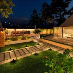 Calex Solar Wandlamp Zwart 15 X 18 X 27 Cm -Goedkope Hof Liefde Winkel 8712879154938 3