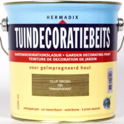 Hermadix Tuindecoratiebeits Olijf Groen 2,5 L
