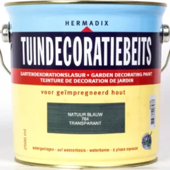 Hermadix Tuindecoratiebeits Natuur Blauw 2,5 L